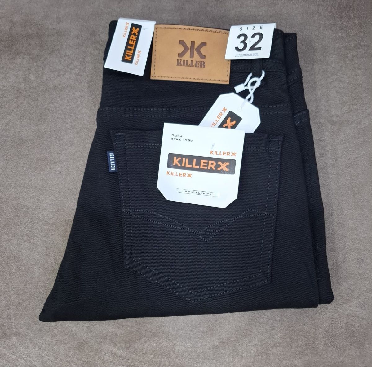 Men's Denim Jeans By Mac Hardy Black