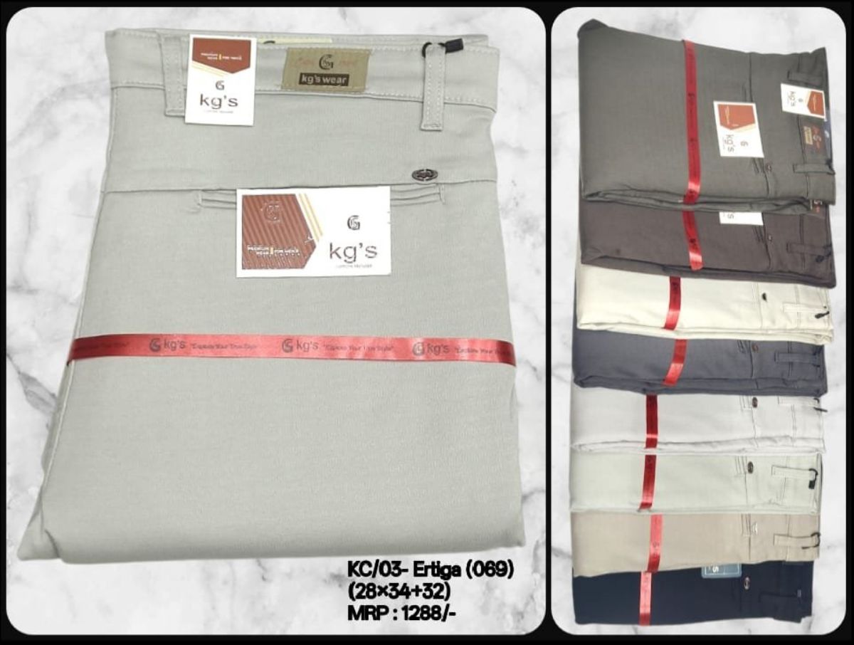 Trouser For Men's - KC/03- Ertiga  (069)