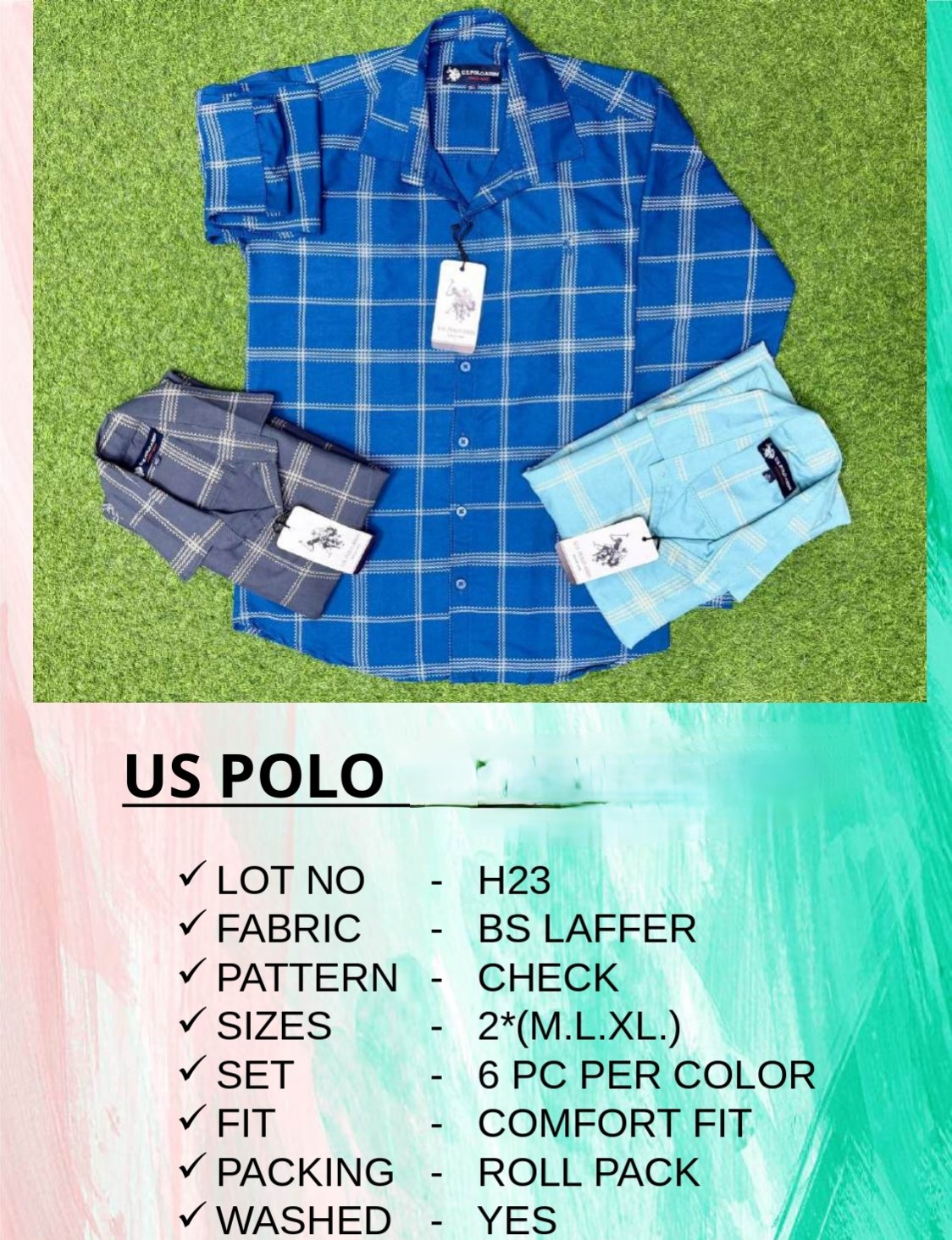 Men's Shirts- US POLO
