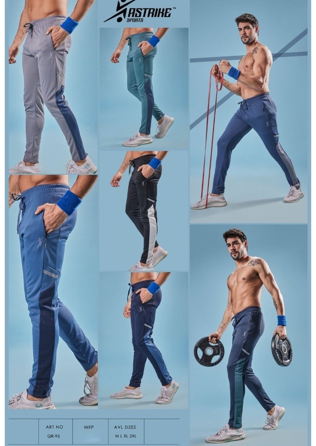 Men's Trackpants- QR-95