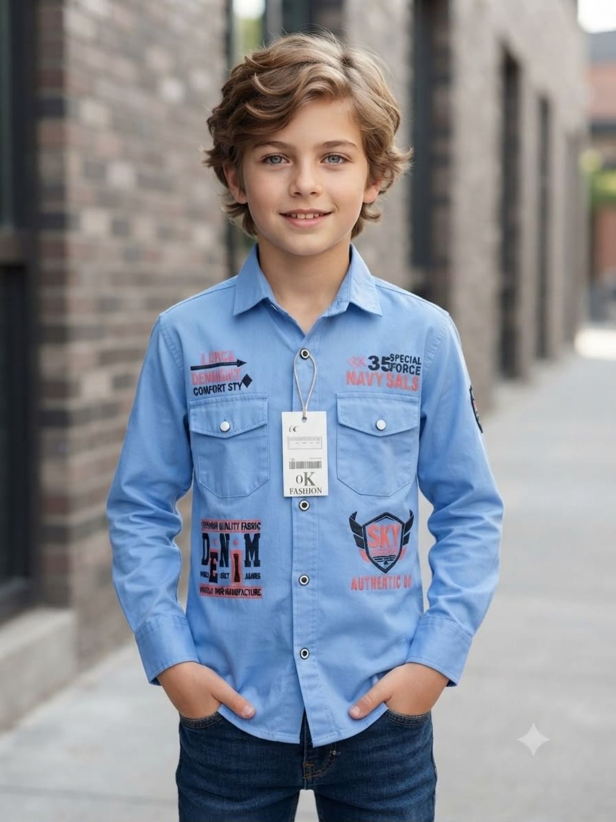 SG Fashion Kids Boys Shirts