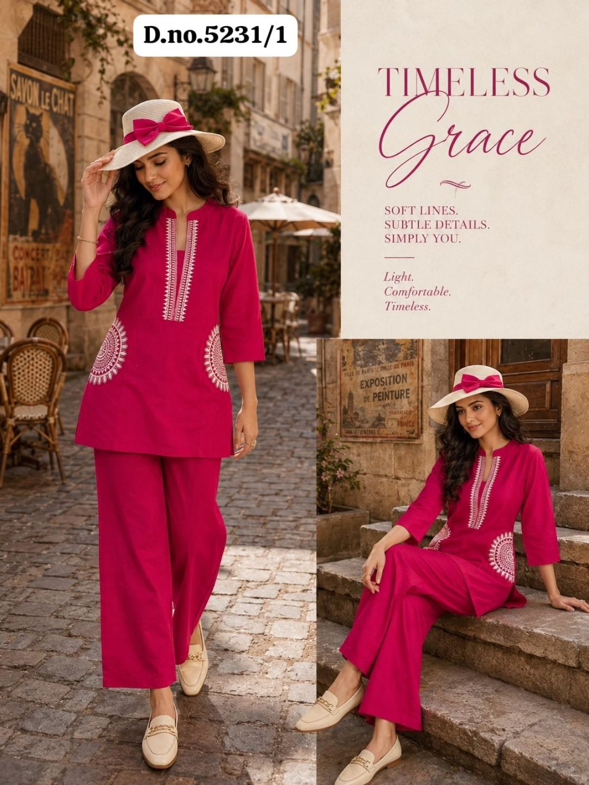 Women's Ethnic Wear Co-Ords Set-5231/1