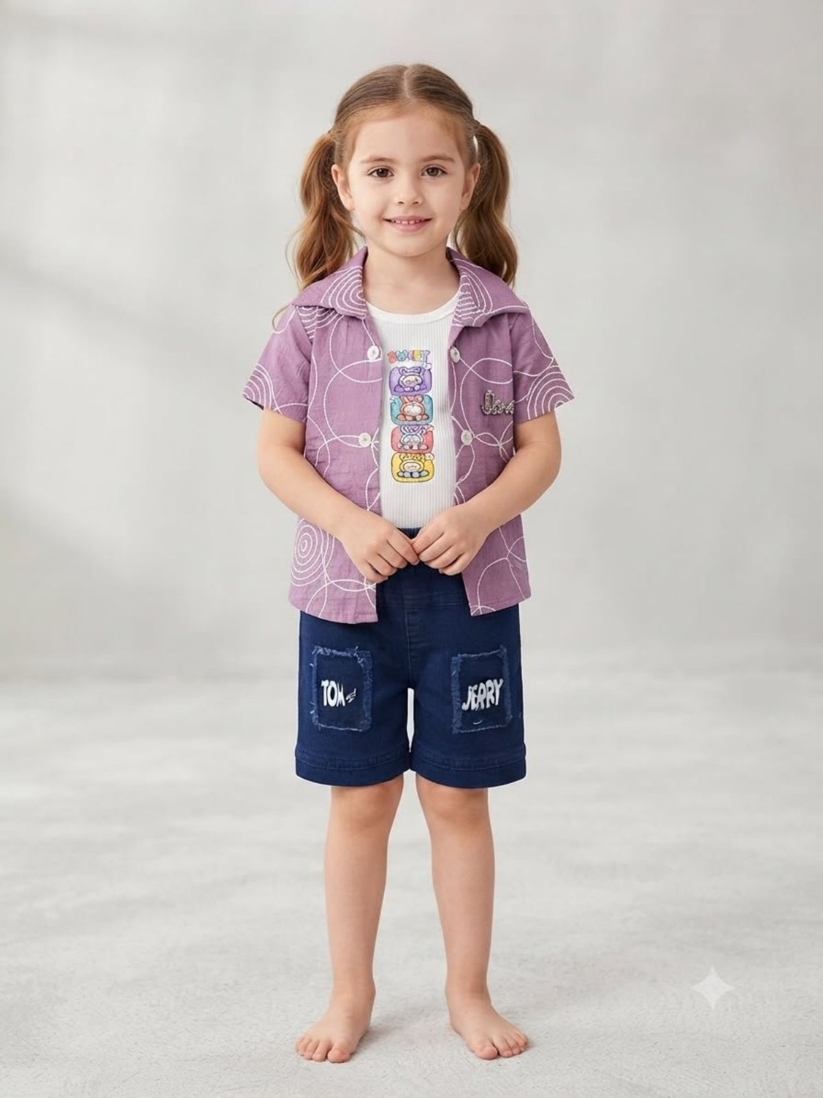 SG Fashion Kids girl top bottom Set