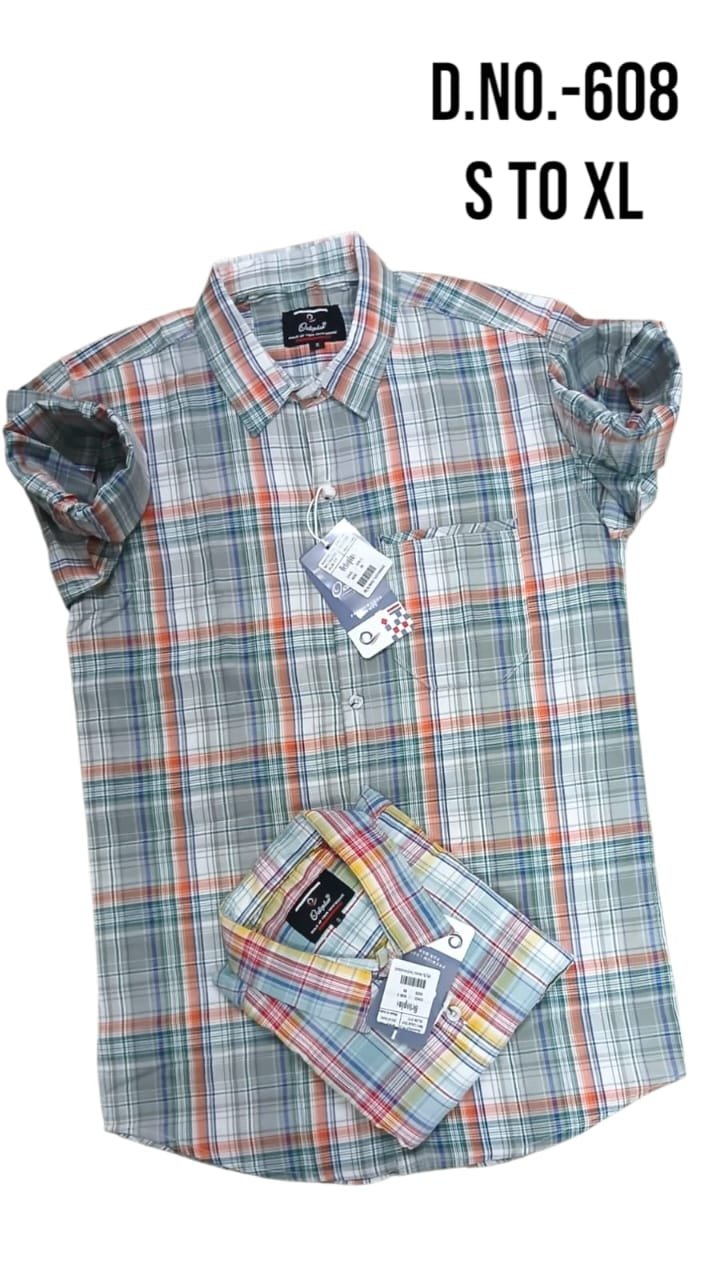 Octoplus Premium Multicolour Chex Shirt For Men