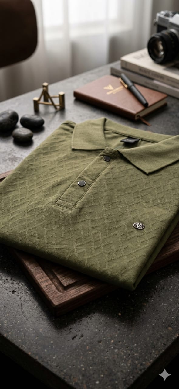 Mens Half Sleeve Polo NeckTshirt 19000