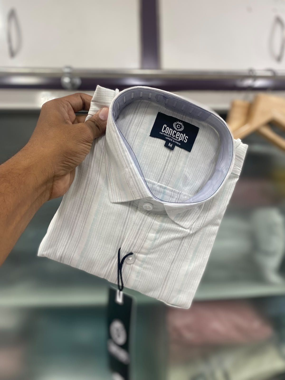 Concepts Men's Shirts Cotton Linen (2XL-4XL)