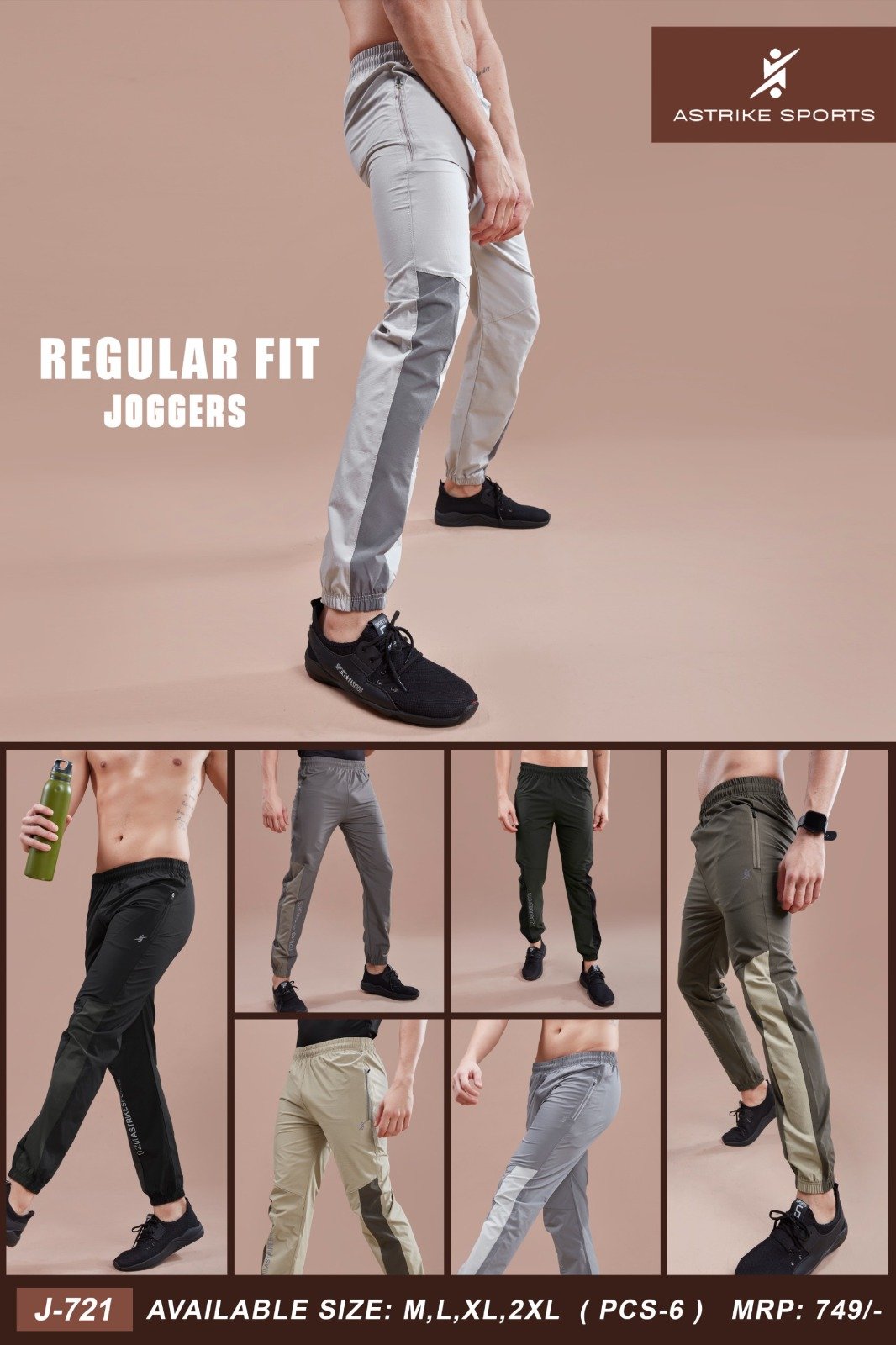 Men's Trackpants- J-721