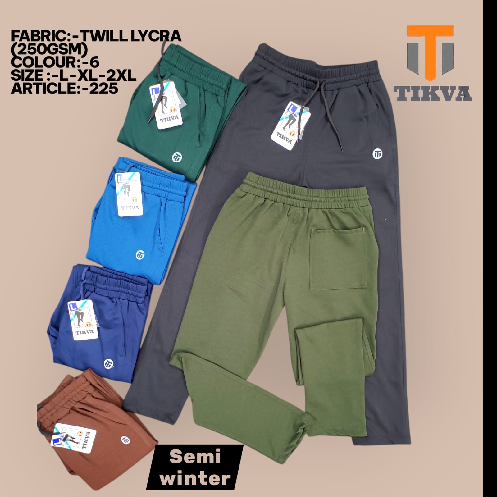 Tikva Men's Trousers Art. No-225