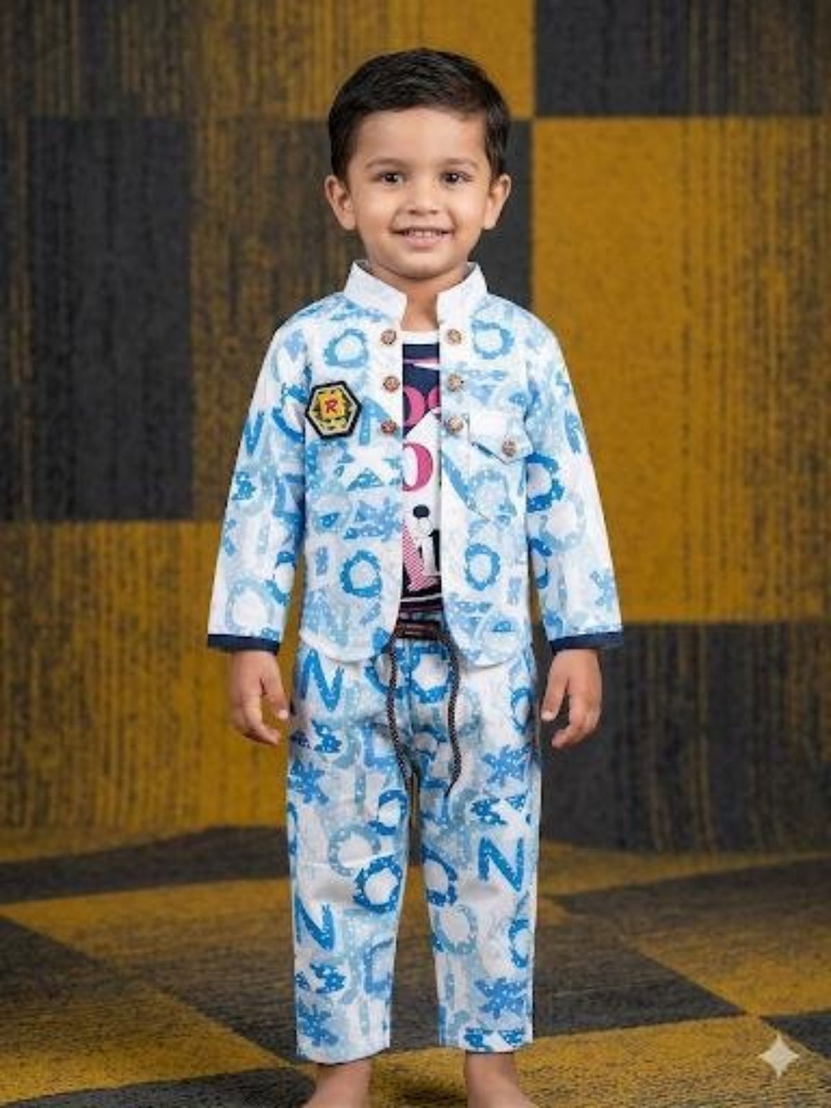 SG Fashion Boys Top Bottom Clothing Set
