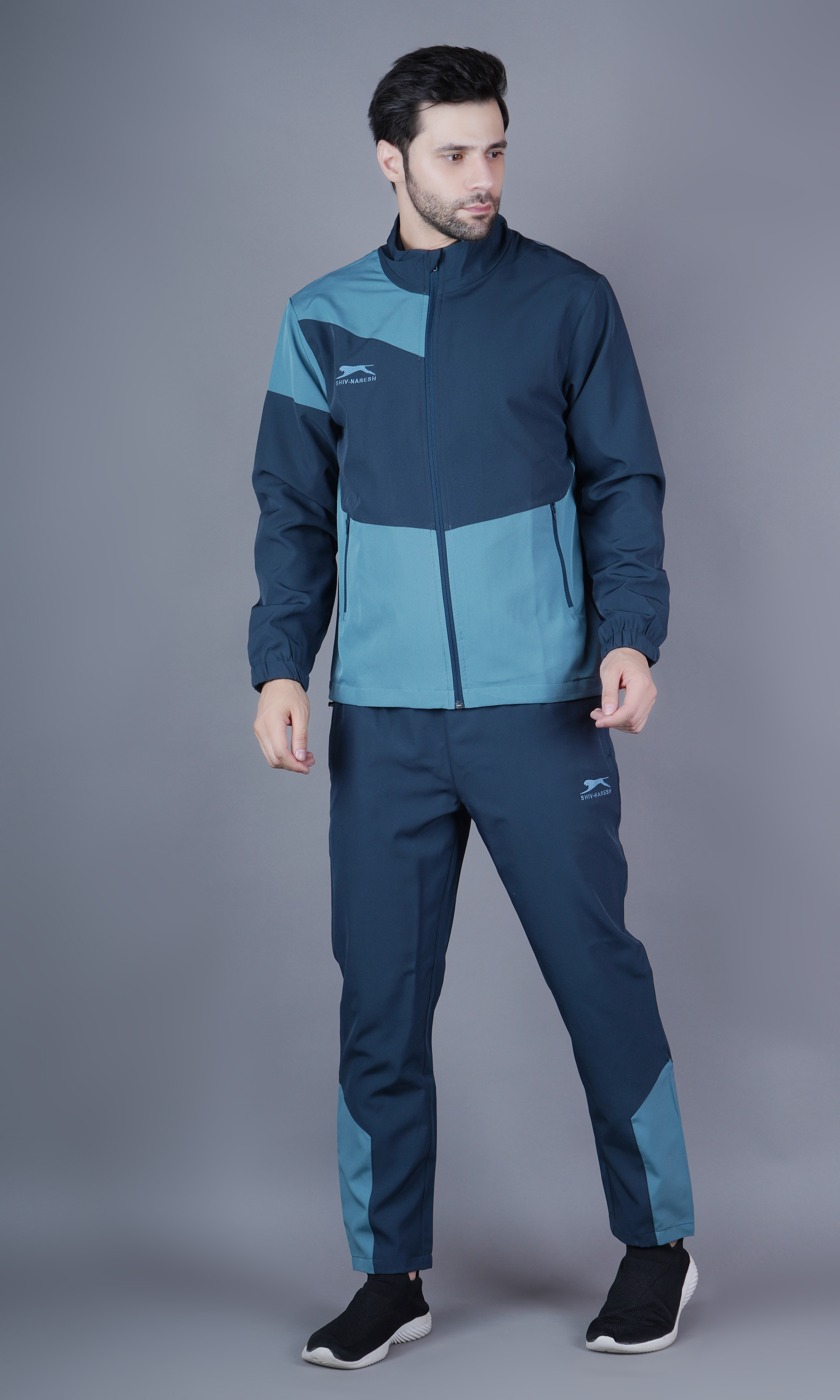 Men's Tracksuit  SNTSW108M-Air Force/Light Blue-S