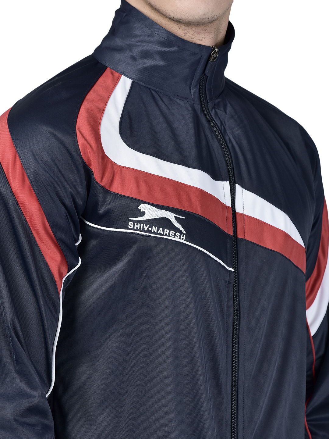 Men's Tracksuit  450A-TP-Navy/Red/White-XL