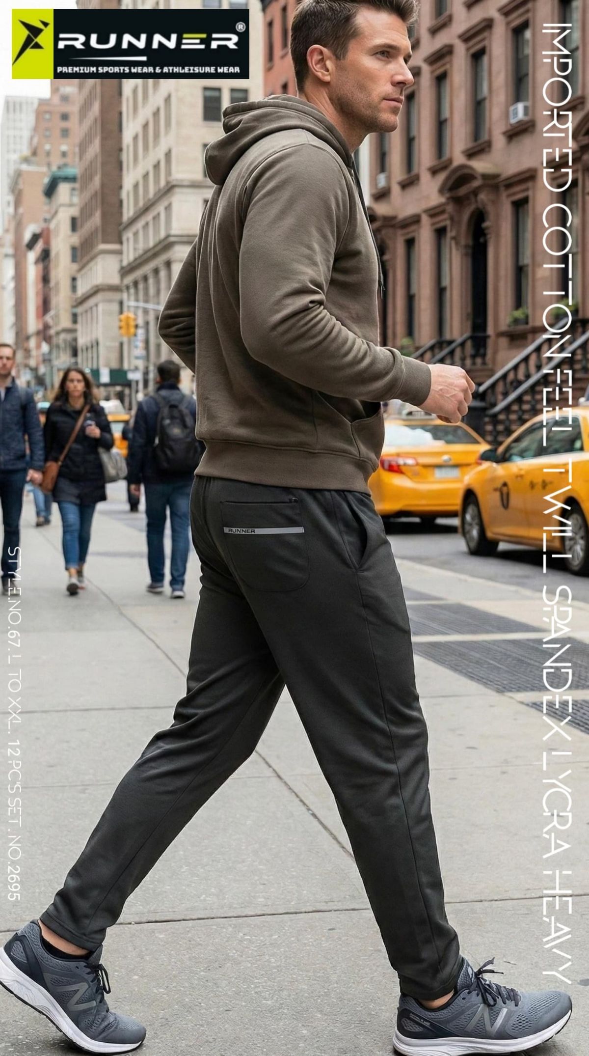 RUNNER Men's Trackpants D No- 67