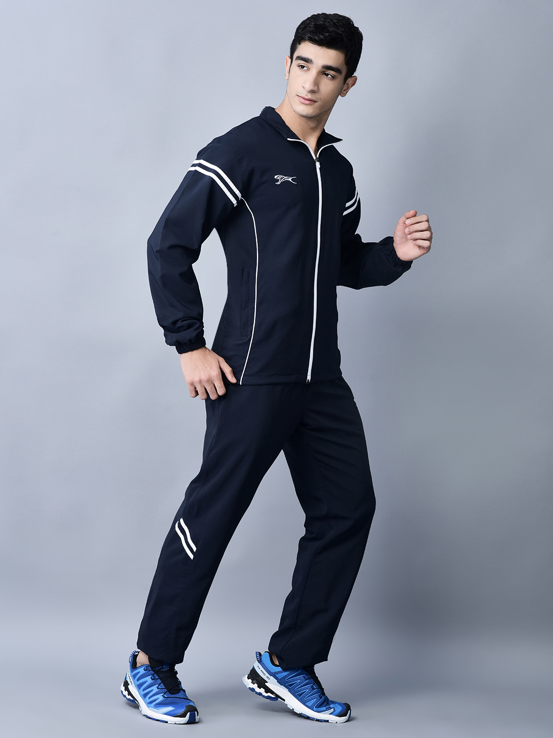 Men's Tracksuit  448B-NS-Navy/White-S