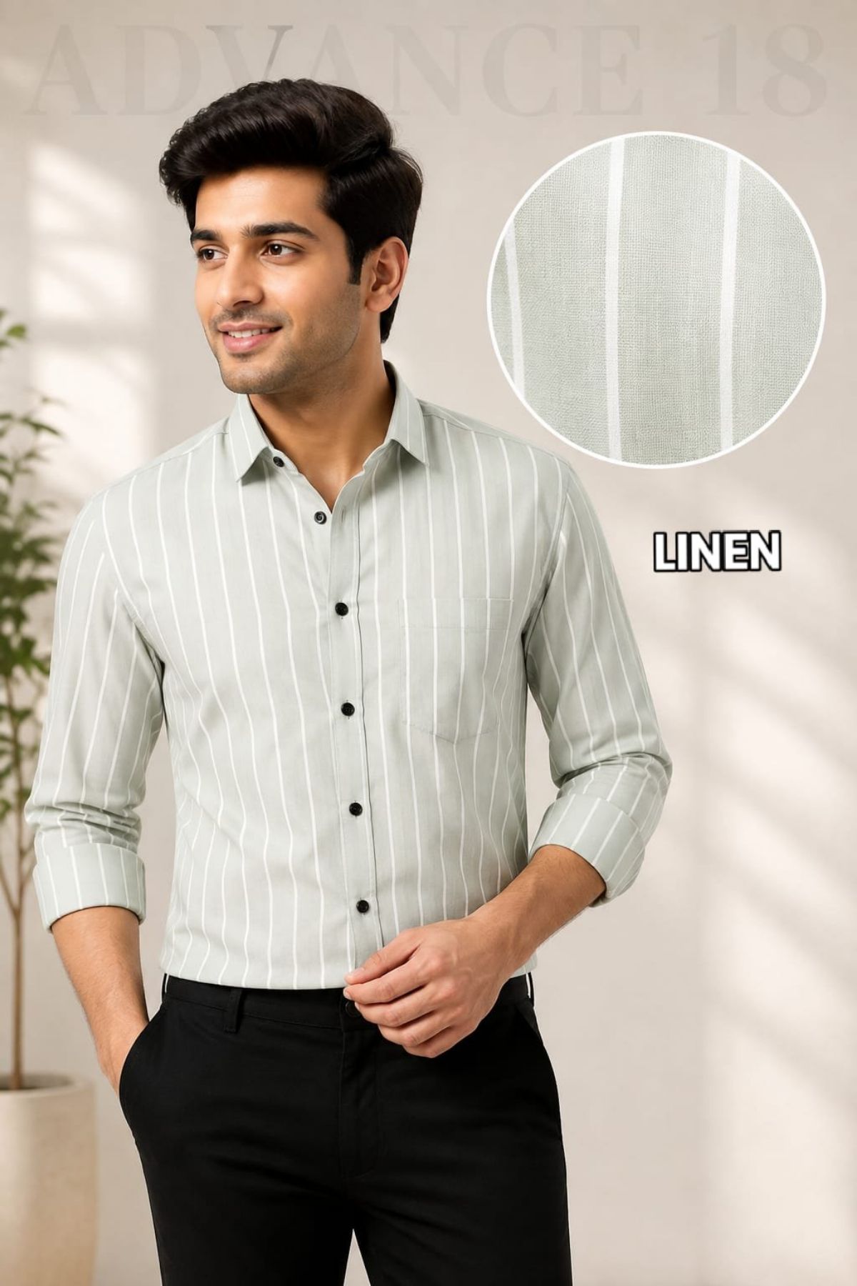 Men's Linen Linning 1 Shirts