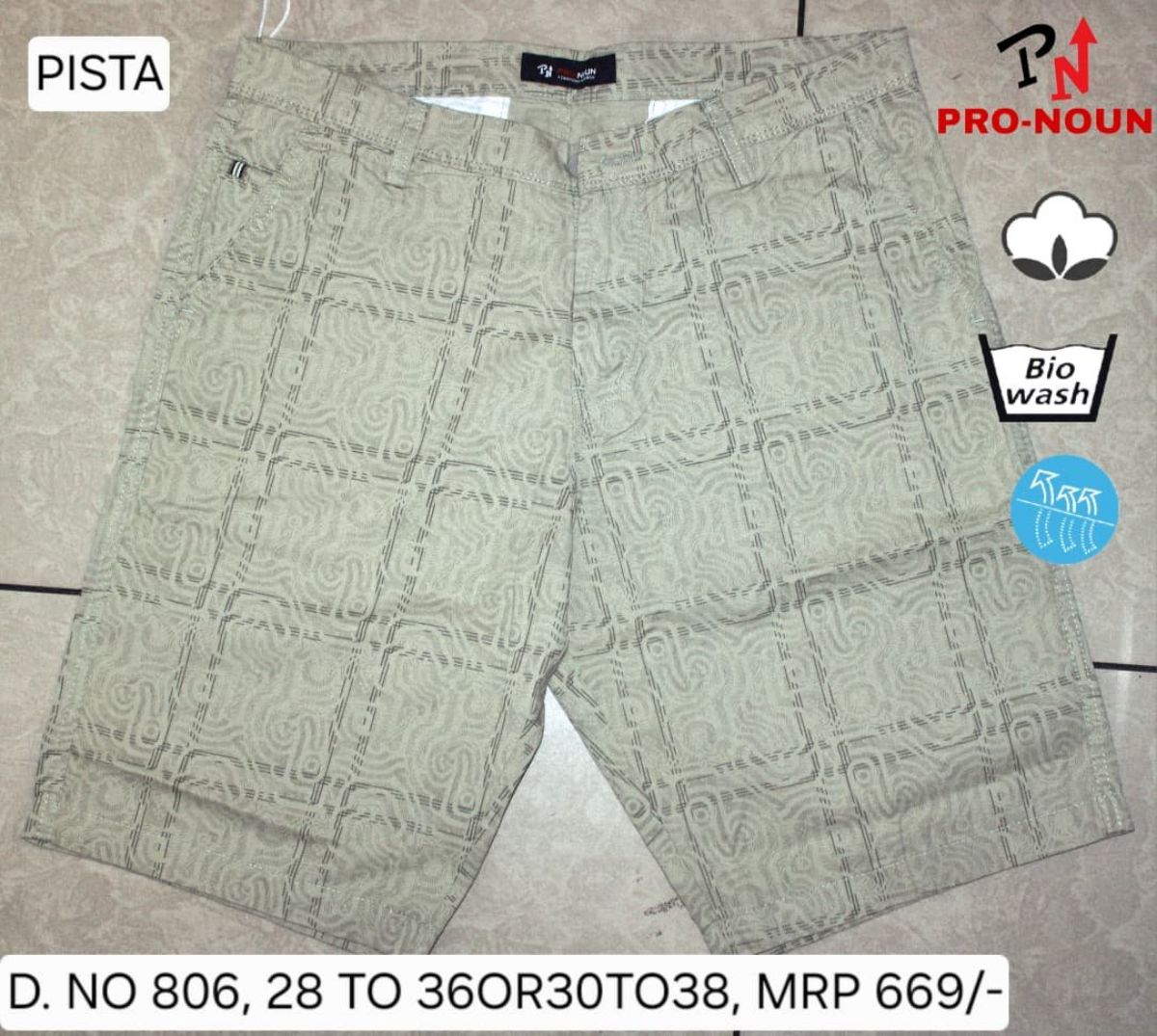 Pro-Noun Men's Shorts - 806 (30-38)