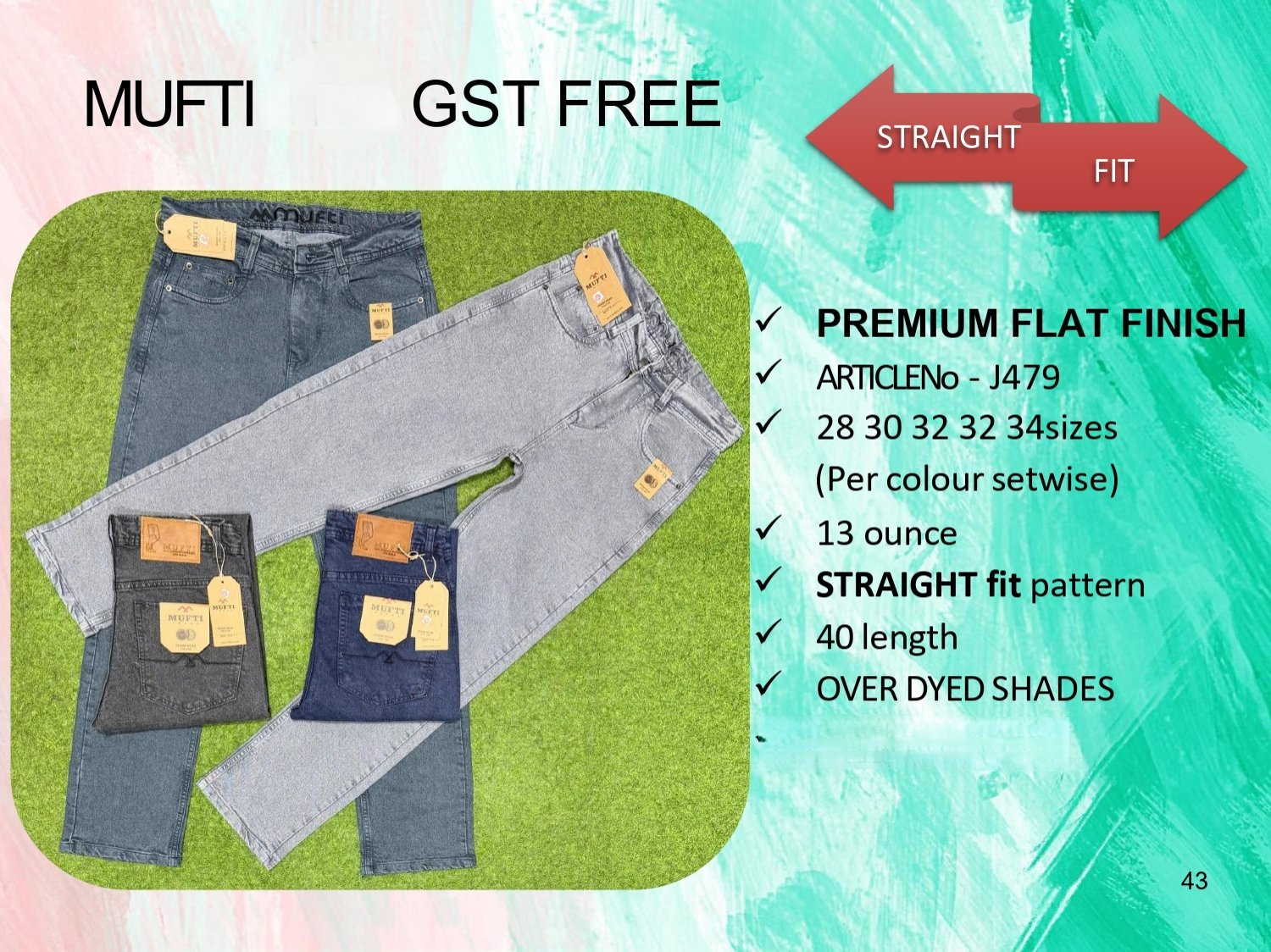 Men's Denim Jeans- MUFTI