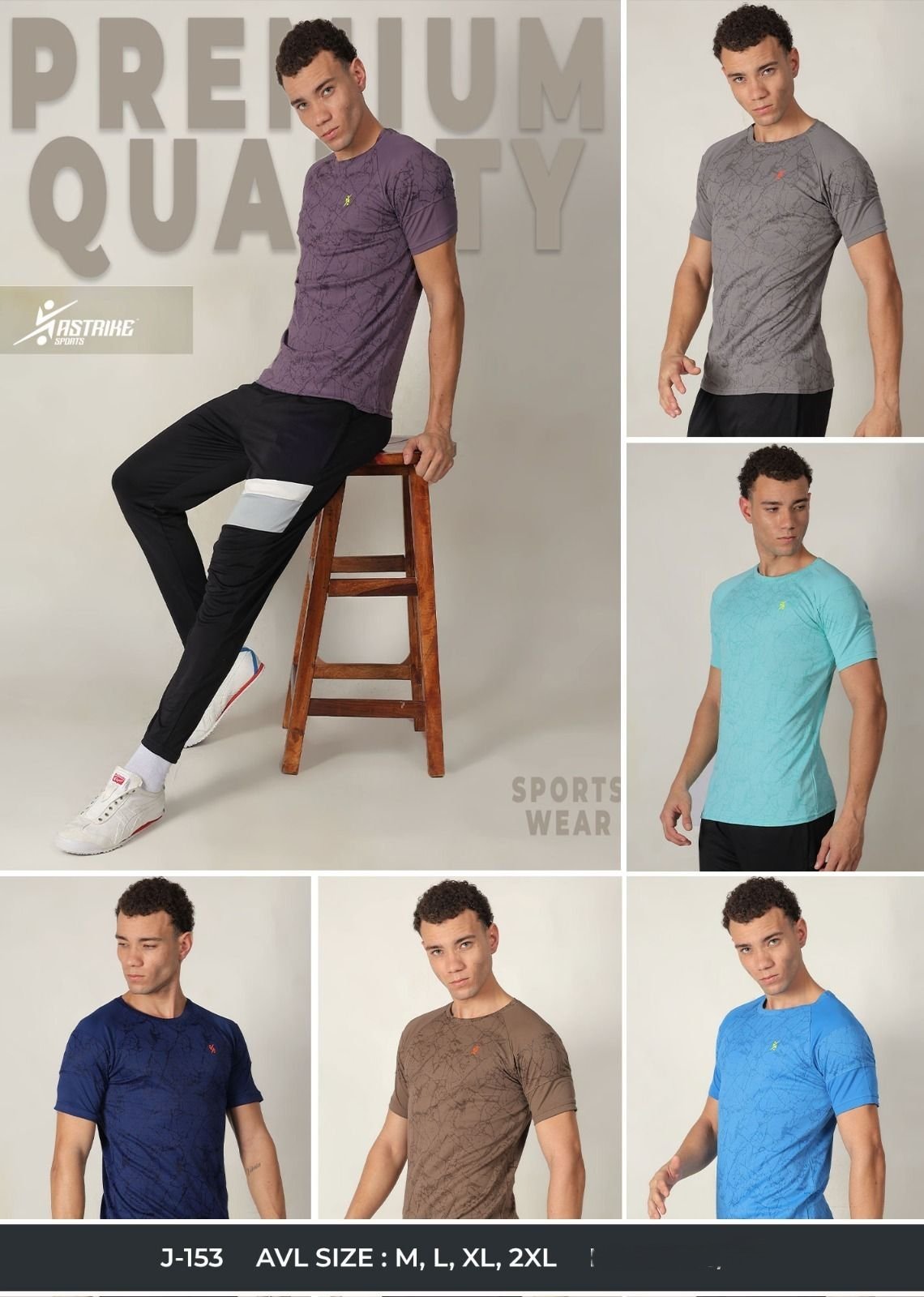 Men's T-Shirts Set- J-153