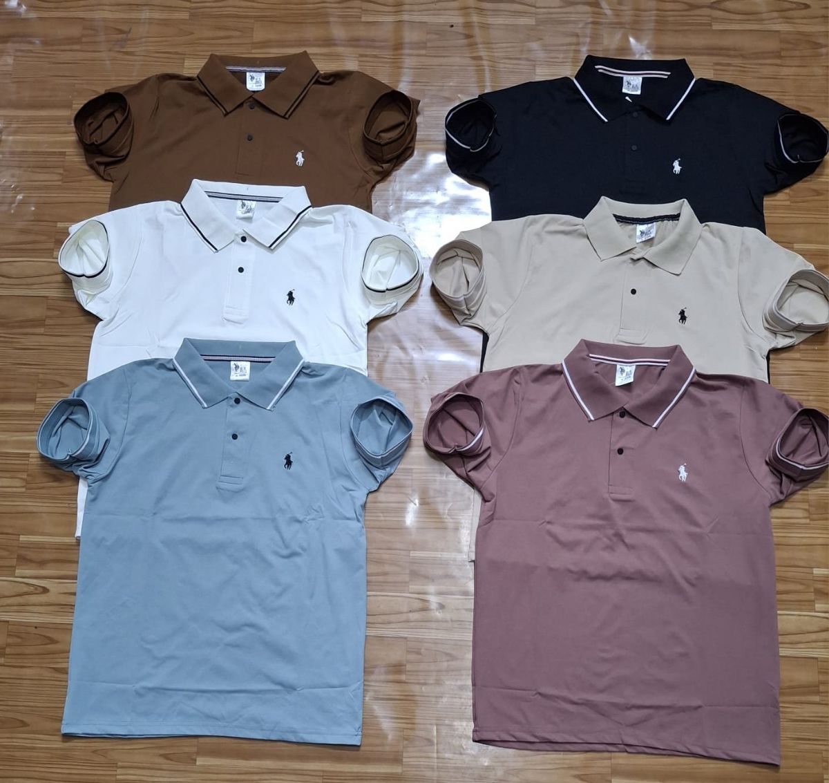Polo Collared Neck T-shirts For Men's