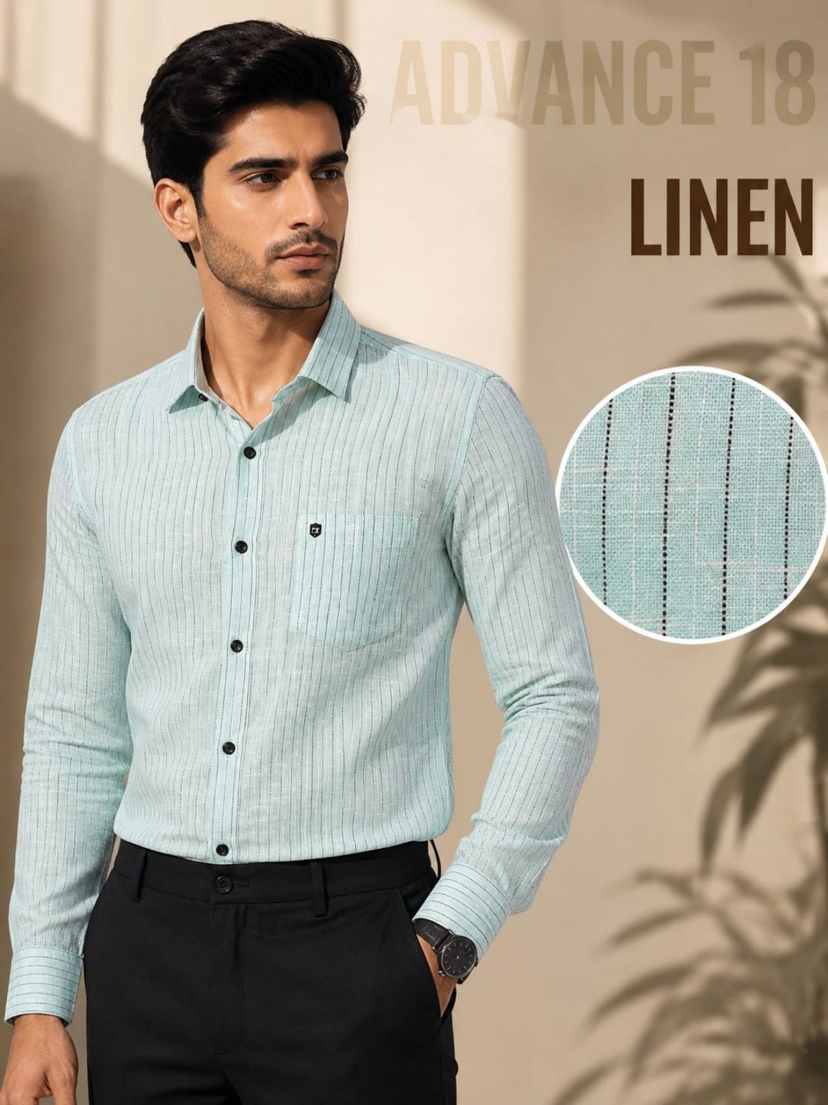 Men's Linen Linning 1 Shirts