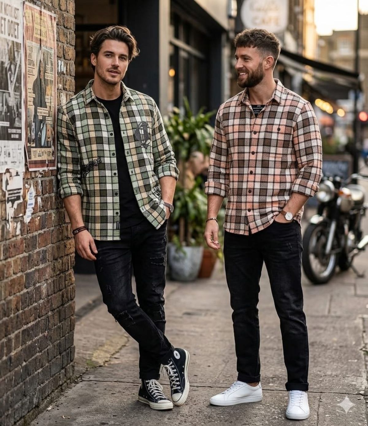 Waffle Shirts for Men's