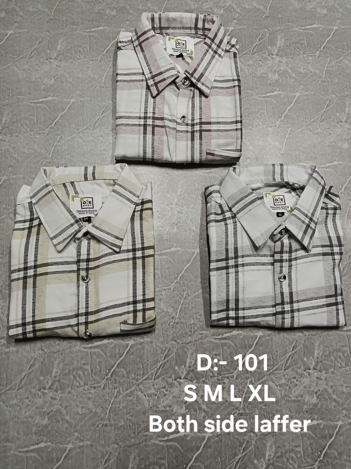 Shree Yash Both Side Laffer Men's Shirts-101