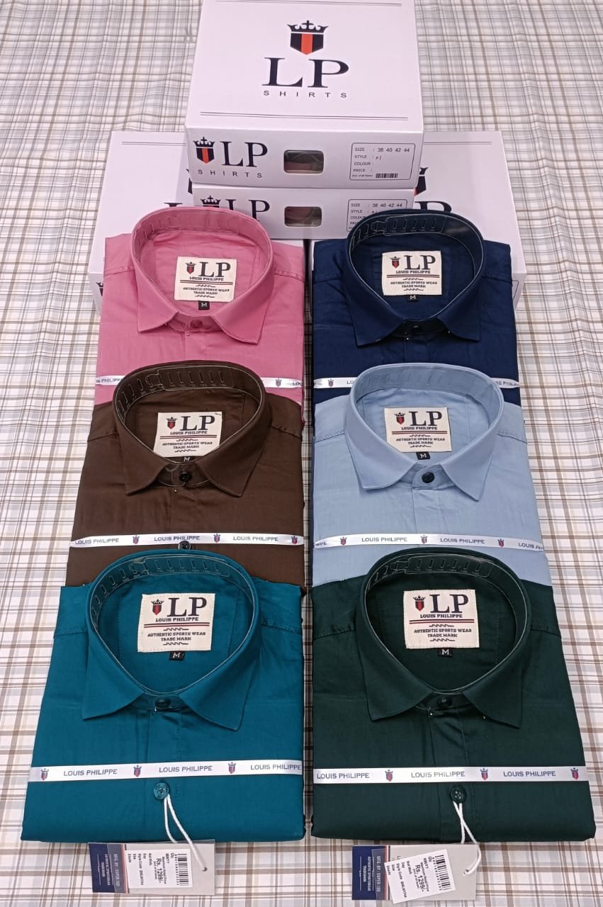 Men's Shirts Cotton Satin