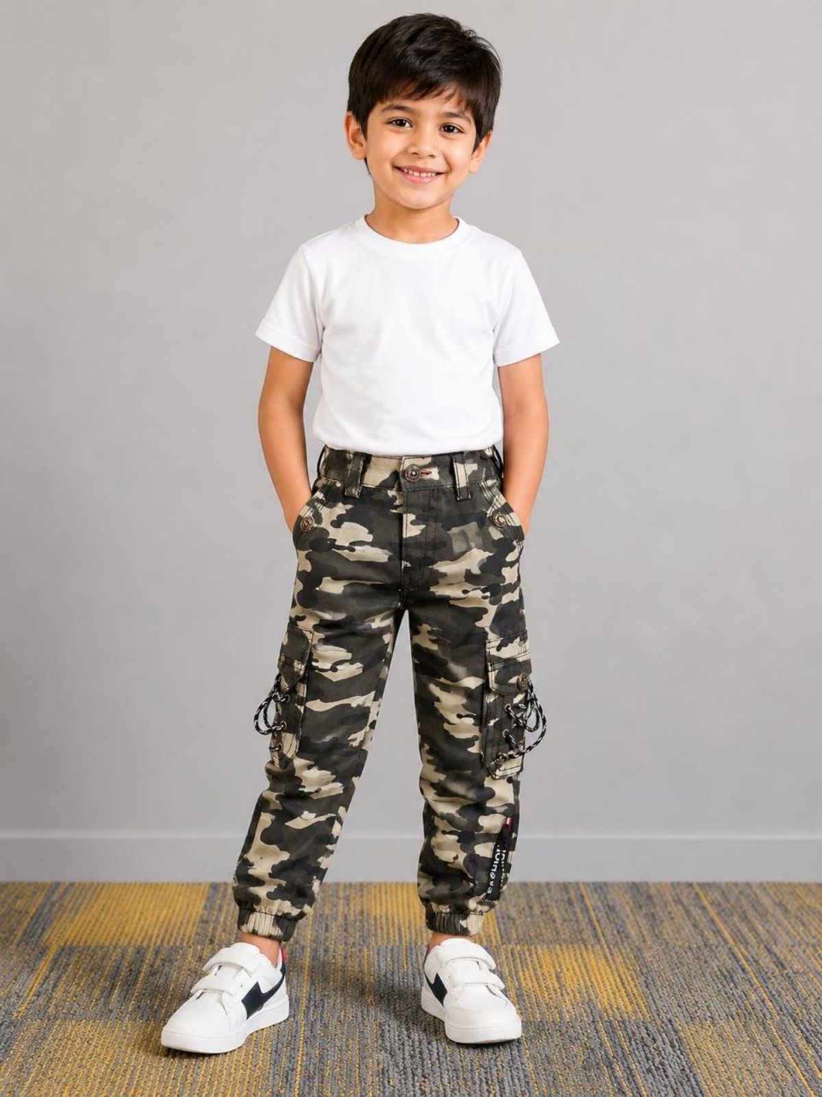 SG Fashion Kids Boys Cargo Pants Set (32-36)