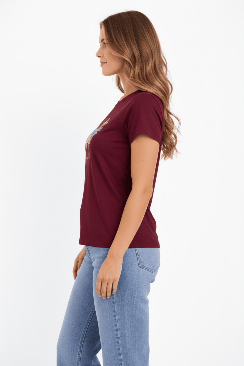 Round neck tshirt