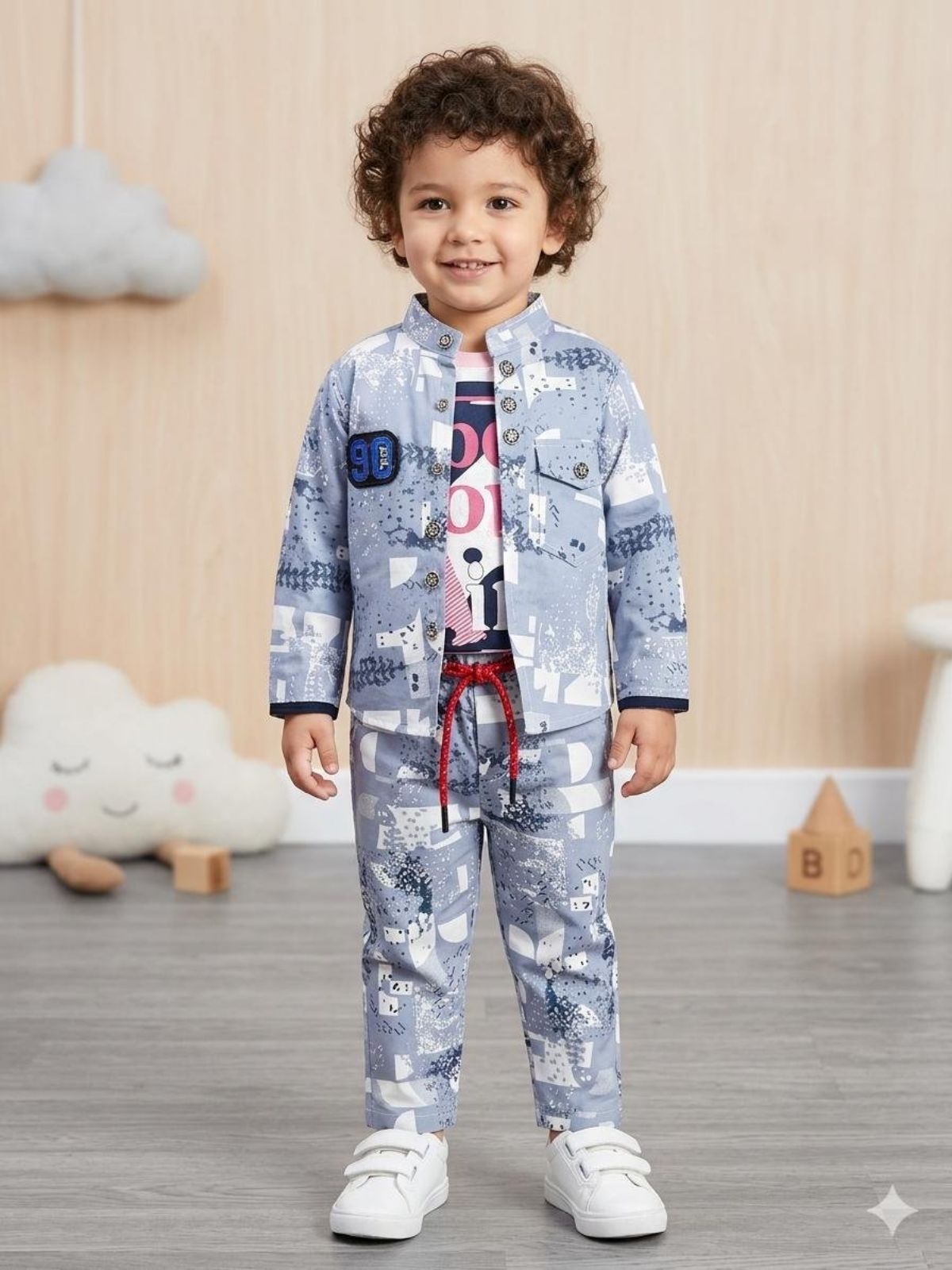 SG Fashion Boys Top Bottom Clothing Set
