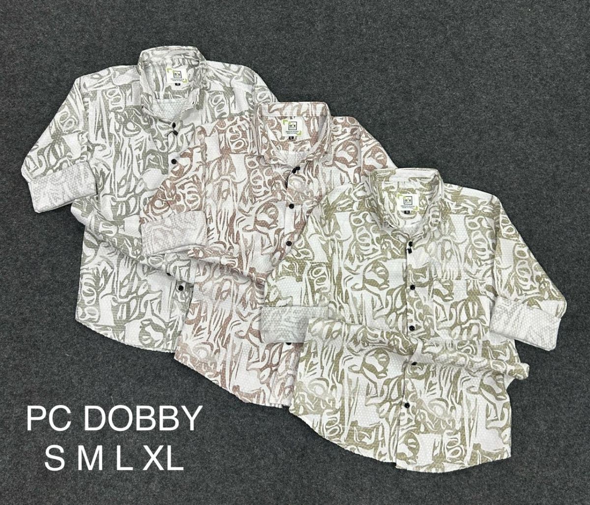 Shree Yash Both Side Laffer Men's Shirts (PC Dobby)