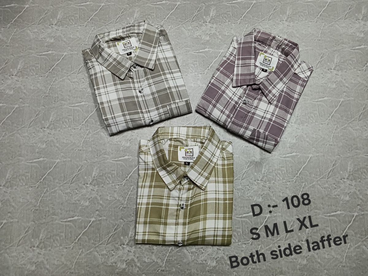 Shree Yash Both Side Laffer Men's Shirts-108
