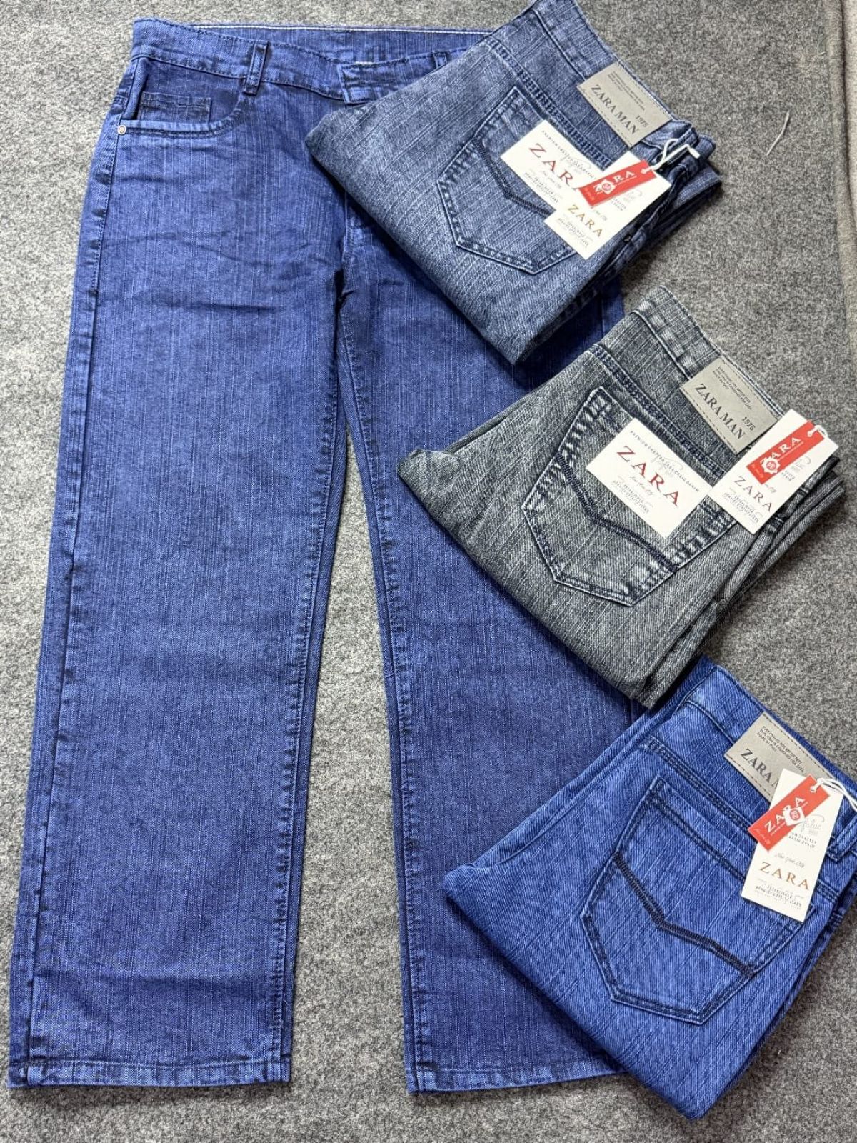 Men's  Zara Slub Linning Comfort Fit