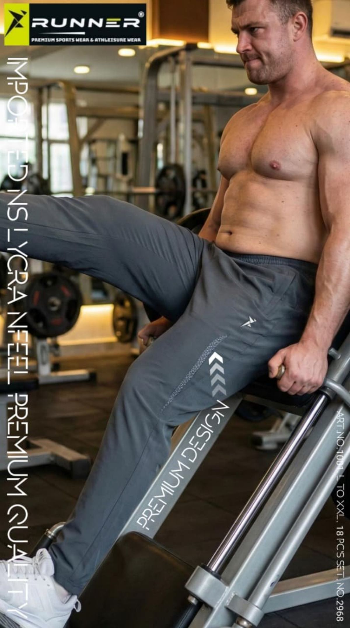 RUNNER Men's Trackpants D No- 1001