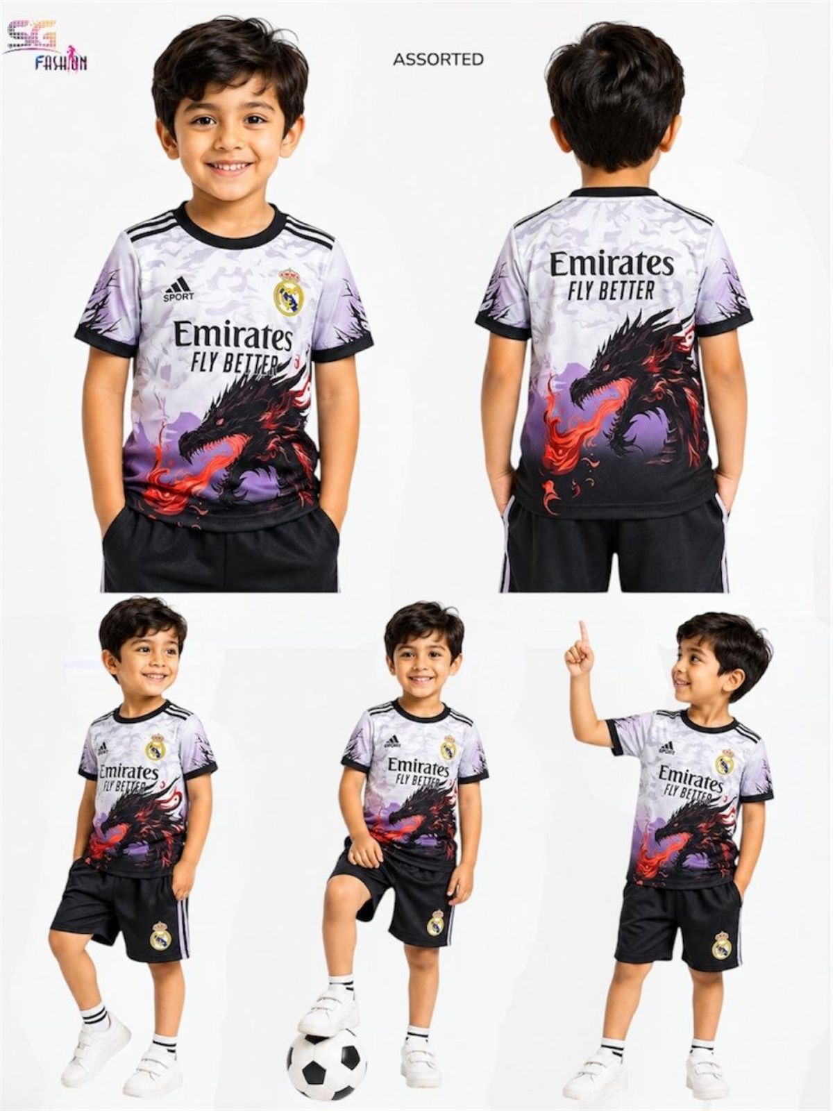 SG Fashion Kids Boys Top Bottom Set (24-36)