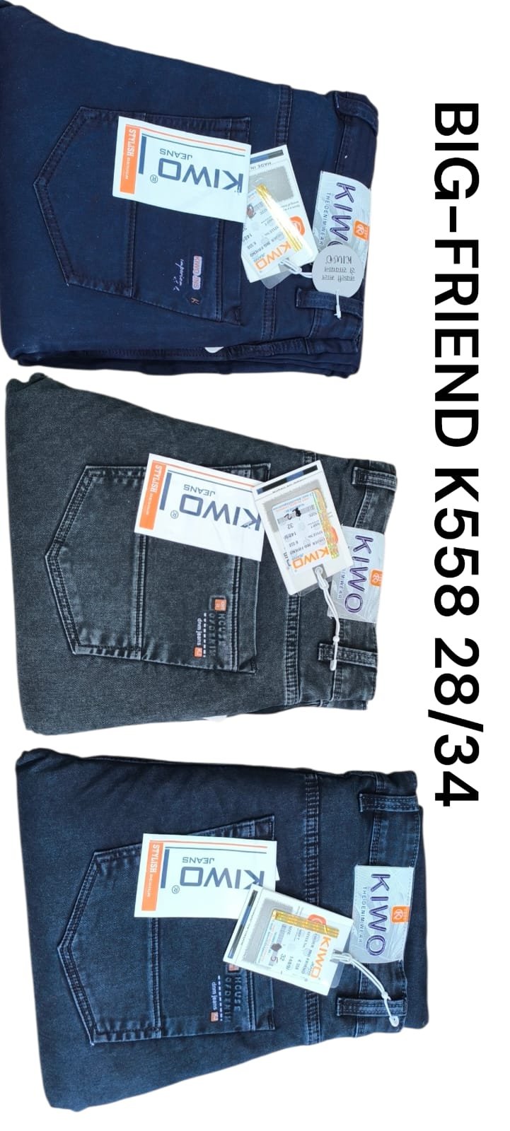 Kivo Jeans- Big friend K558