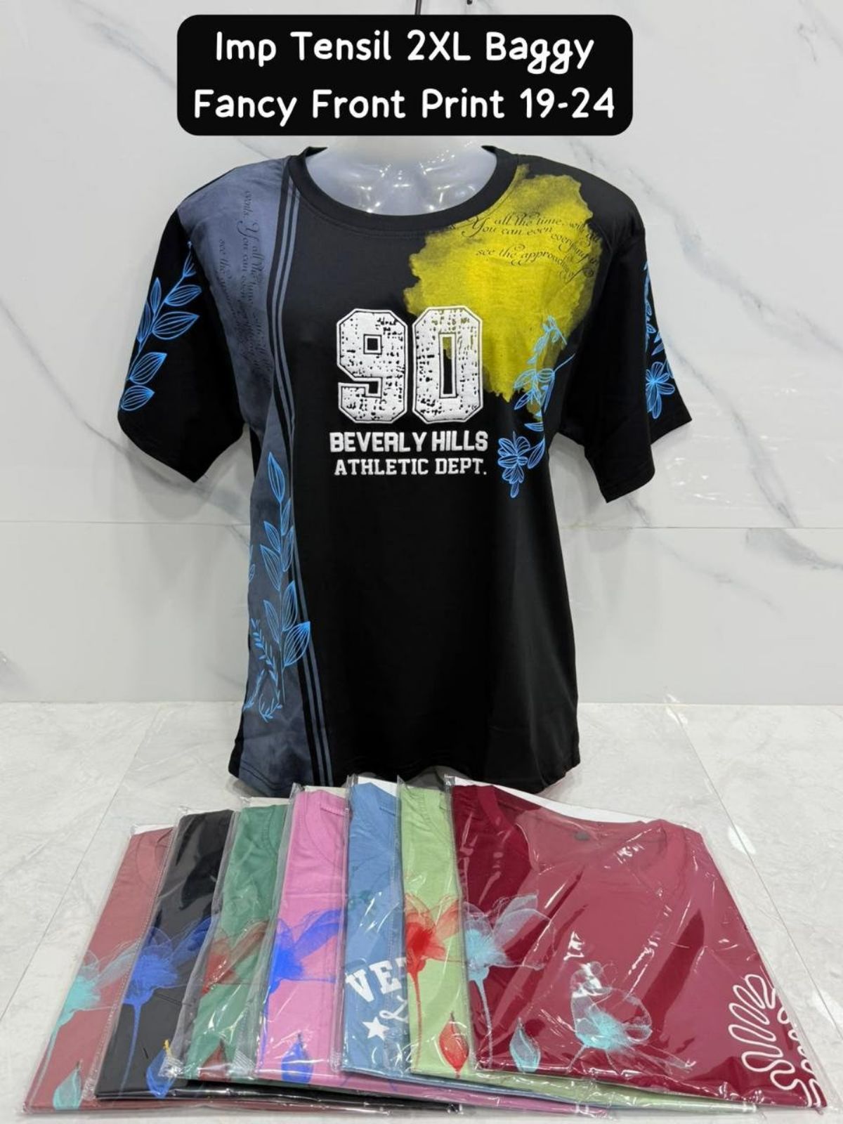 Women's IMP Tencil 2XL DTF Puff and Spray T-shirts