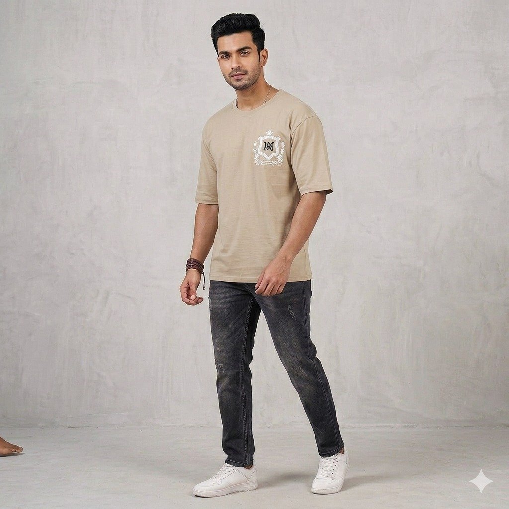 Men's Amiri Fake Cotton down Shoulder T-shirts