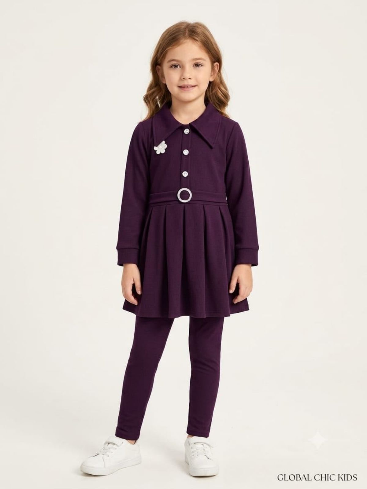 SG Fashion Kids girl top (Frock) bottom Set