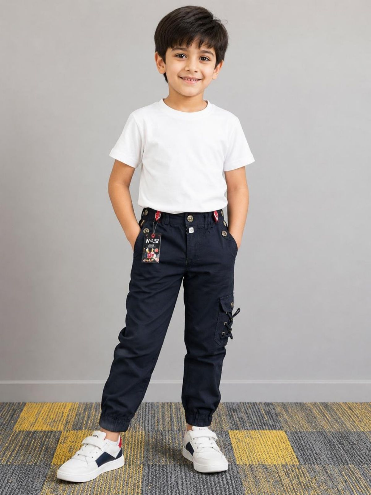 SG Fashion Kids Boys Cargo Pants Set (20-24)