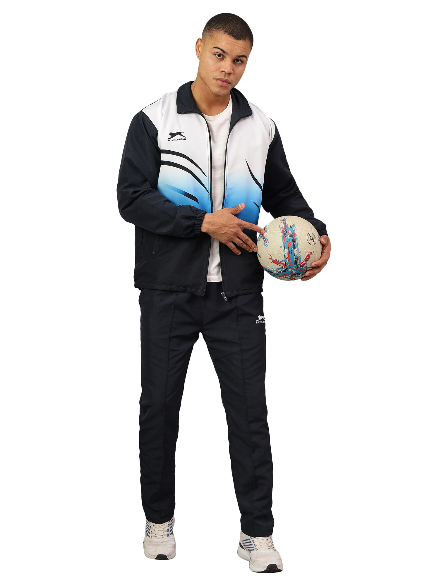 Men's Tracksuit  D-SNTSTZHS965_Navy/White/Cyan_S_TZ