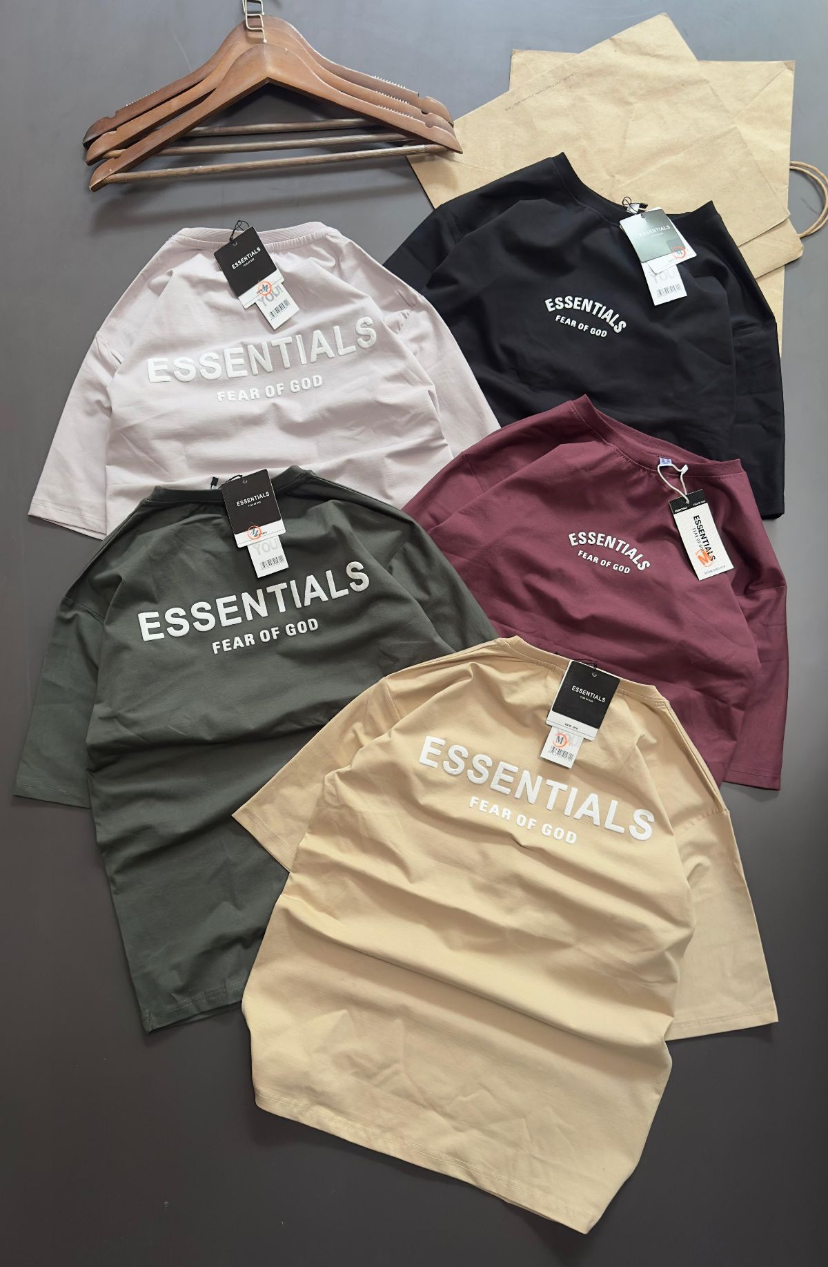 Cotton Lycra Drop Shoulder T-shirts Set