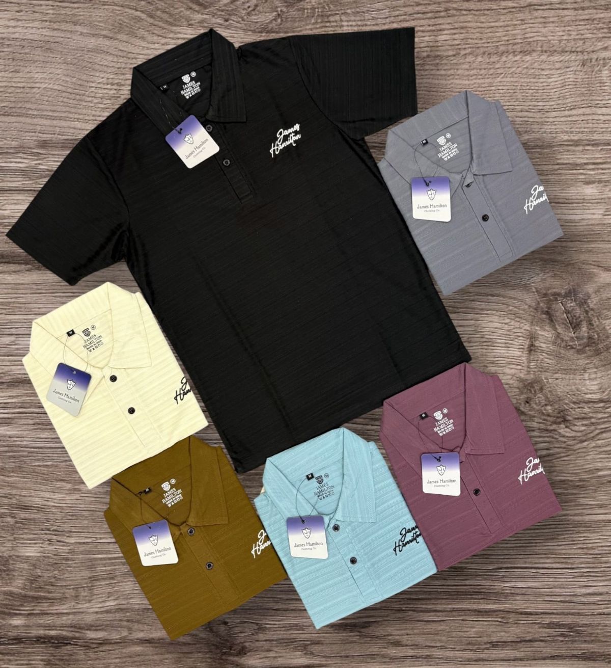 Men's Towel Knit Half Sleeves T-shirts