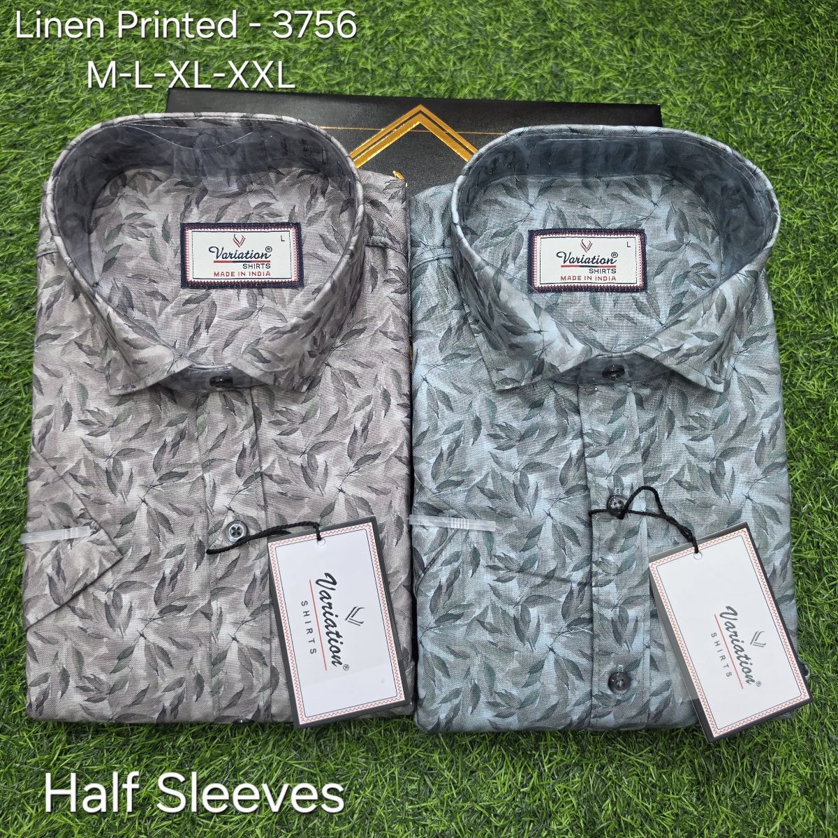 Variation Linen Printed Men's Shirts- 3756