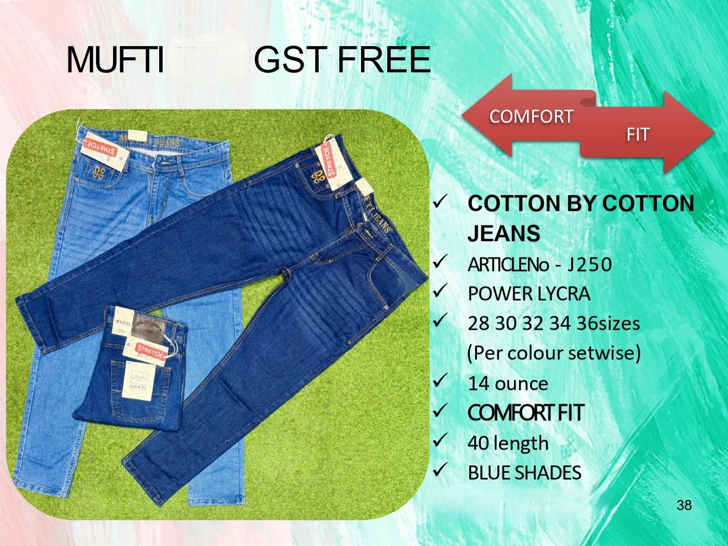 Men's Denim Jeans- MUFTI
