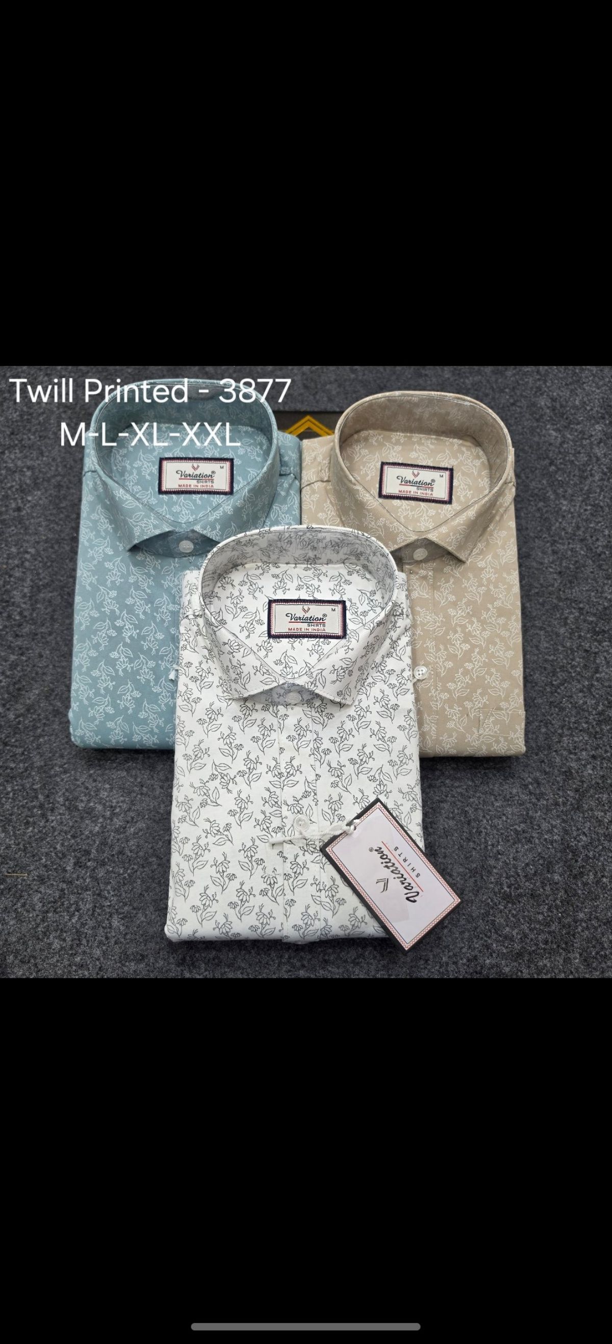 Variation Men's Shirts-3877