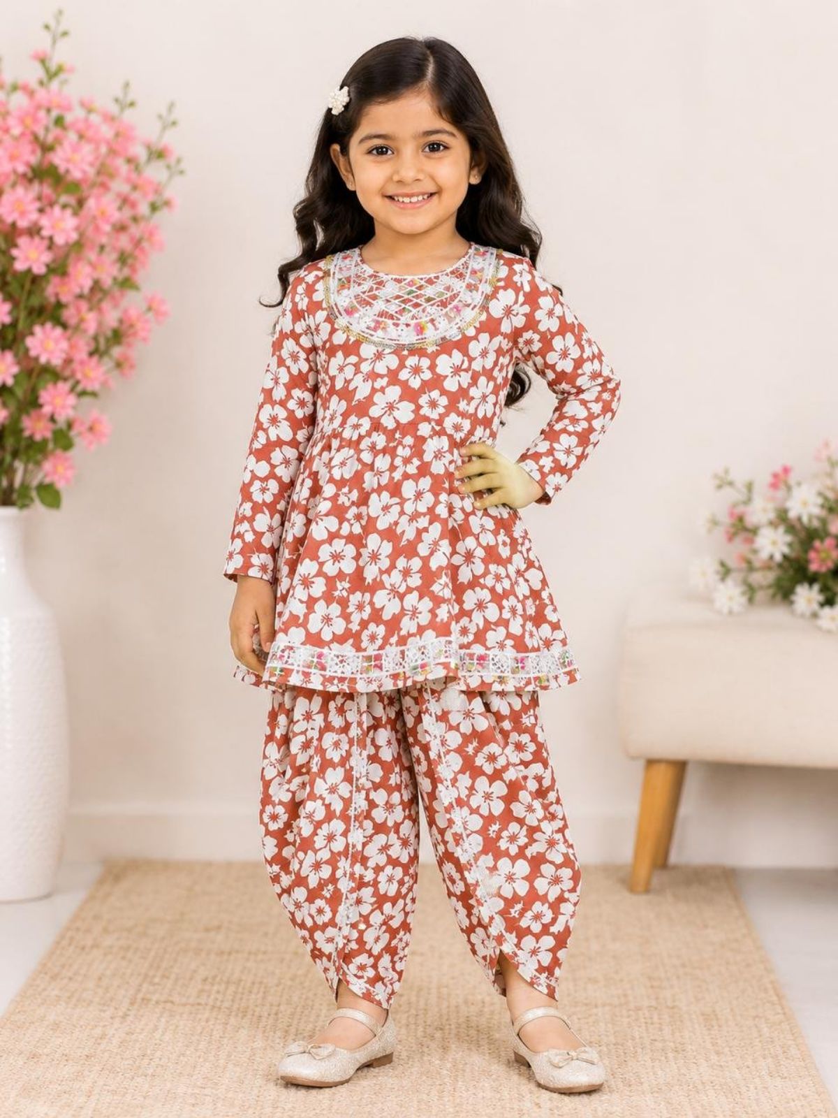 SG Fashion Girls Tulip Suit Salwar (22-26) (Clone)
