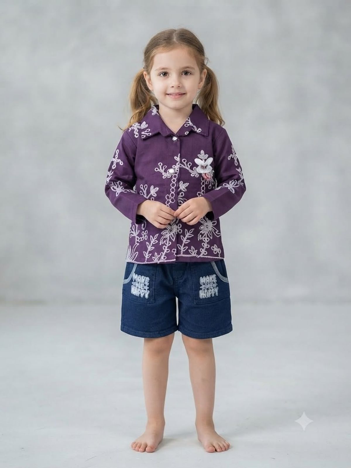 SG Fashion Kids girl top bottom Set