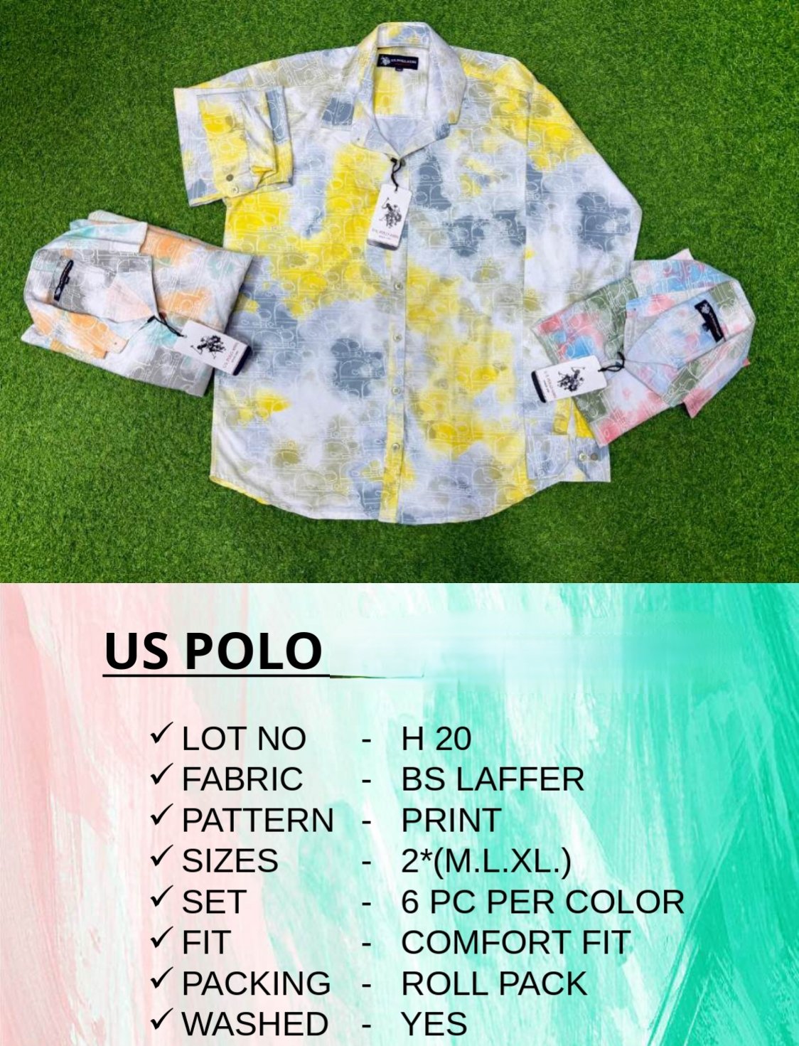 Men's Shirts- US POLO