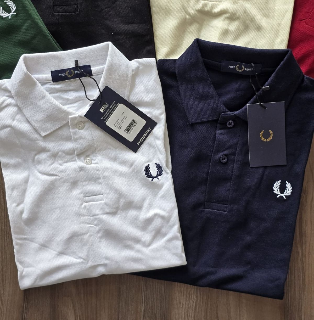 Men's Fred Perry Premium Cotton Polo T-shirts