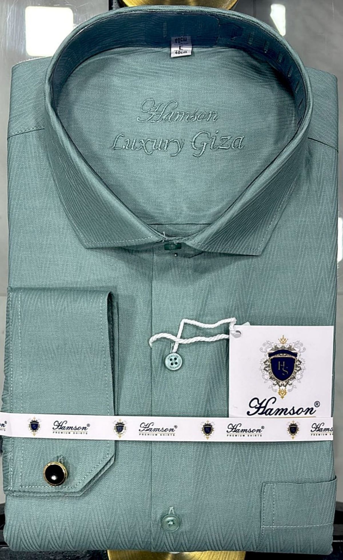 Hamson Italian Giza Cotton Designer Shirts for Men's